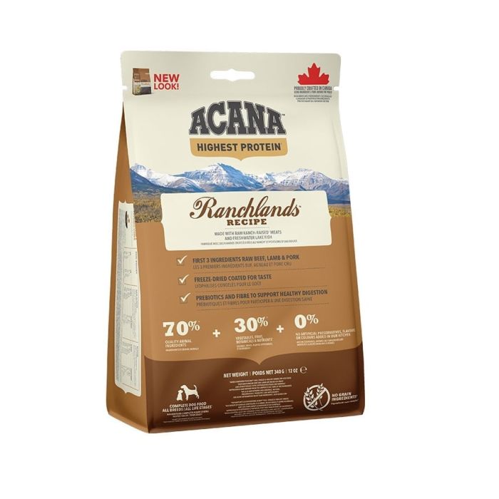 ACANA Highest Protein Ranchlands Dog 4x2 kg