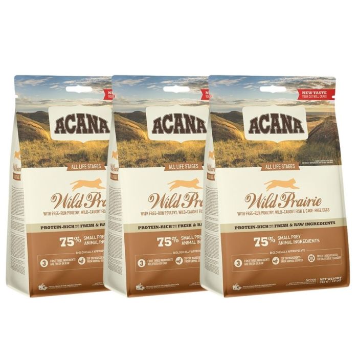 ACANA Wild Prairie Cat 3x340 g