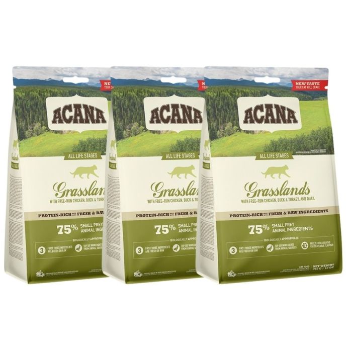 ACANA Grasslands Cat 3x340g