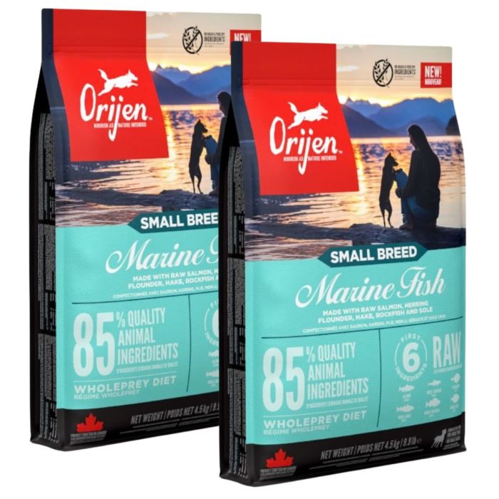 ORIJEN Small Breed Marine Fish 2x4,5 kg