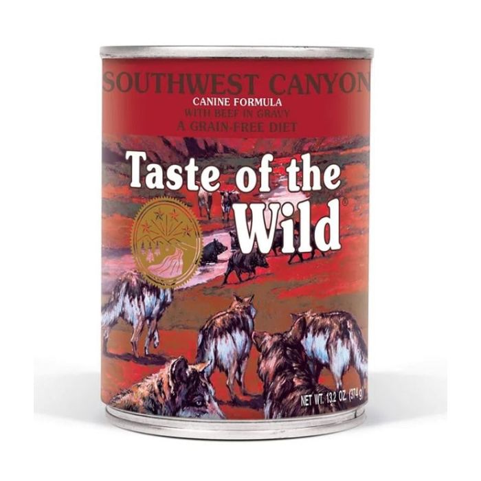 TASTE OF THE WILD  390 g bezzbożowa puszka dla dorosłych psów