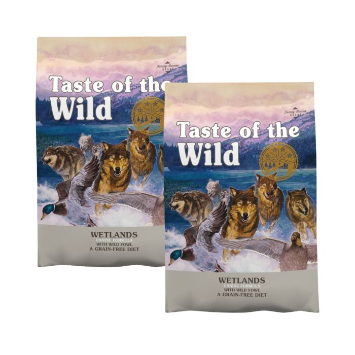 TASTE OF THE WILD Wetlands 2x5,6 kg z dzikim ptactwem