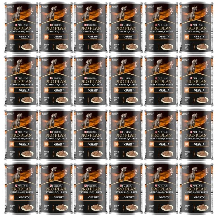 PURINA PRO PLAN Veterinary Diets Canine OM Obesity Management Mousse 24x400 g
