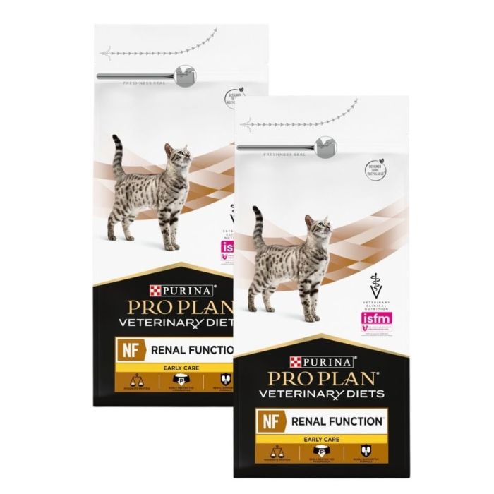 PURINA PRO PLAN Veterinary Diets Feline NF EarlyCare 2x1,5 kg sucha karma dla kotów we wczesnych stadiach przewlekłej niewydolności nerek
