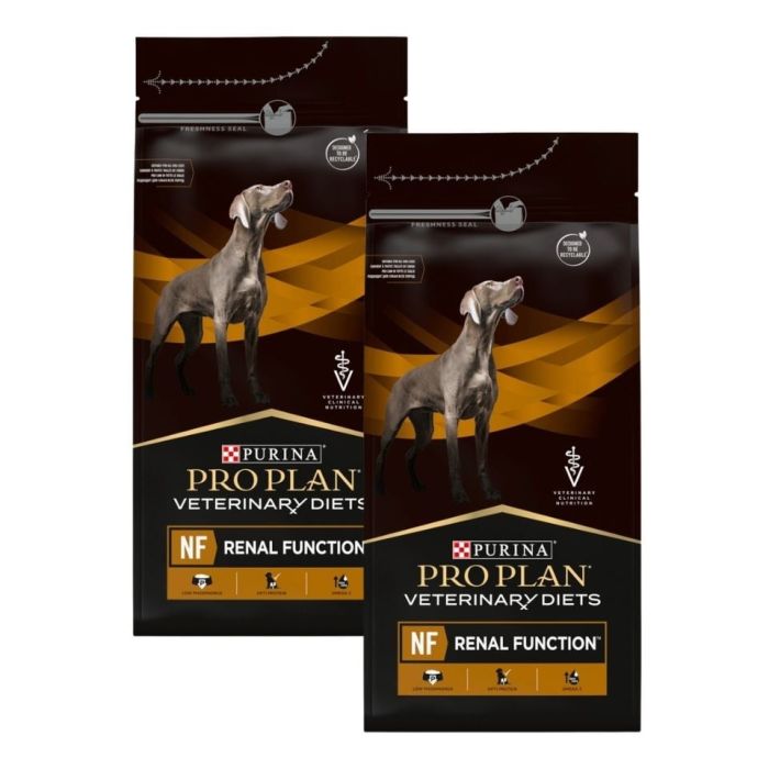 PURINA PRO PLAN Veterinary Diets Canine NF Renal Function 2x1,5 kg sucha karma dla psów cierpiących na problemy z nerkami