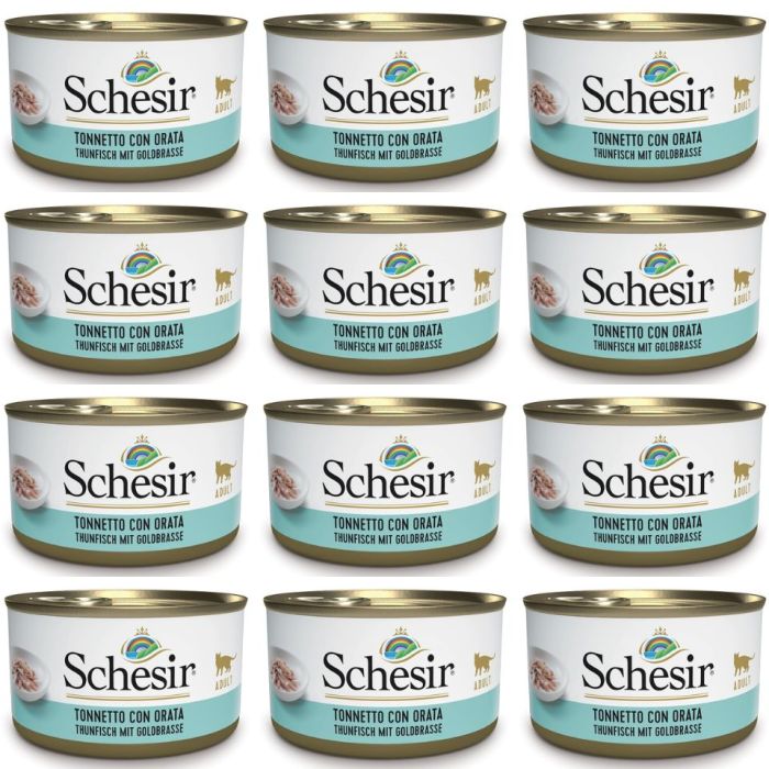 SCHESIR Morskie specjały Tuńczyk z doradą 12x85 g