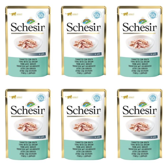 SCHESIR Tuńczyk z doradą 6x50g