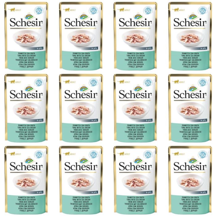 SCHESIR Tuńczyk z doradą 12x50g
