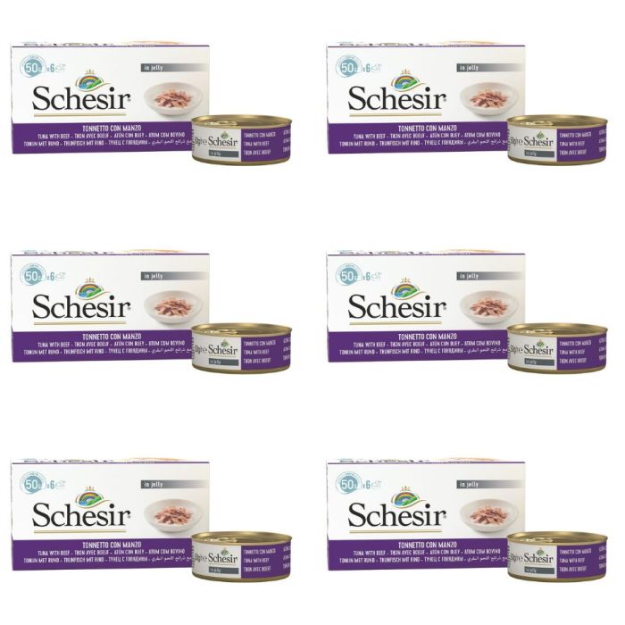 SCHESIR Tuńczyk Z Polędwicą Wołową 50G X36