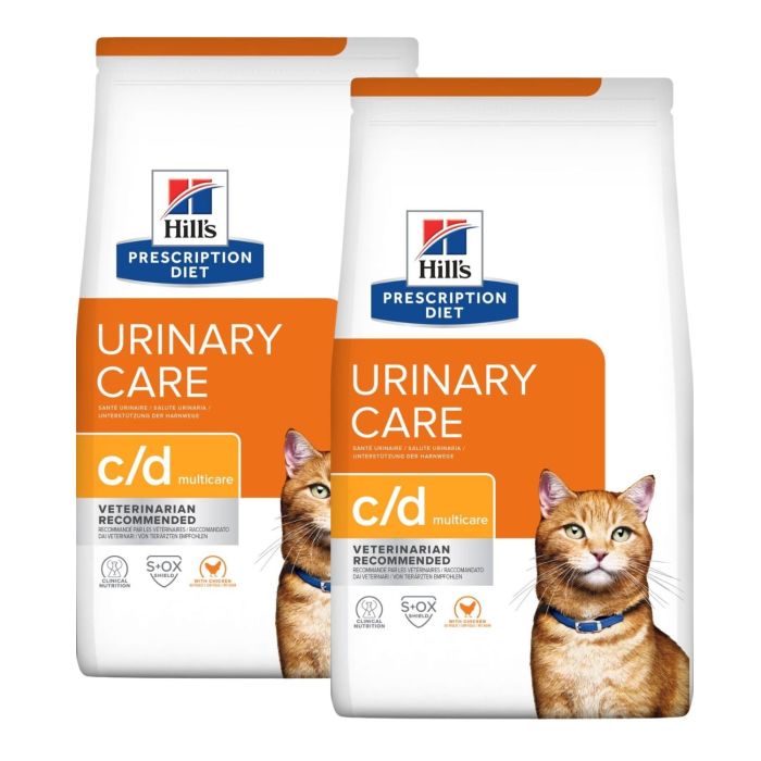 HILL'S Prescripition Diet Feline Urinary Care c/d Multicare 2x8 kg dla kotów na wrażliwy układ moczowy