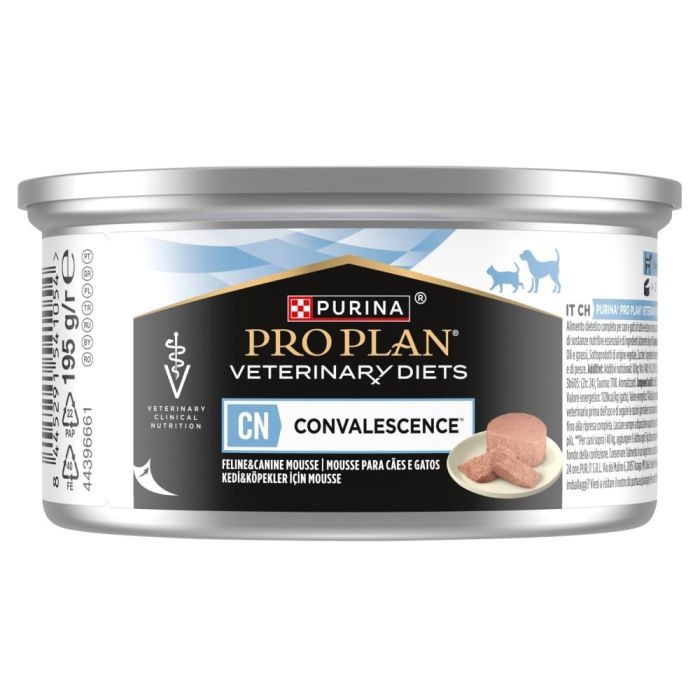 PURINA PRO PLAN Veterinary Diets Canine & Feline CN Convalescence 12x195g mokra karma dla psów i kotów w okresie rekonwalescencji