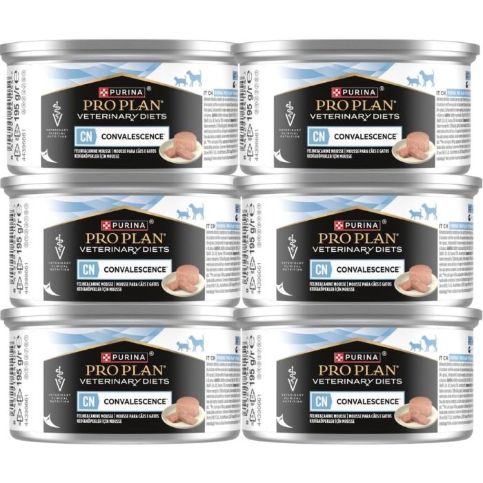 PURINA PRO PLAN Veterinary Diets Canine & Feline CN Convalescence 6x195g mokra karma dla psów i kotów w okresie rekonwalescencji