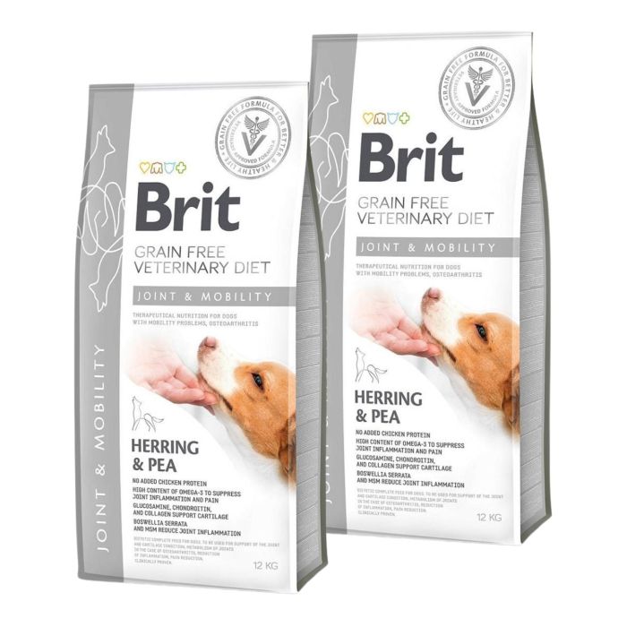 BRIT Veterinary Diets Dog Mobility 2x12 kg