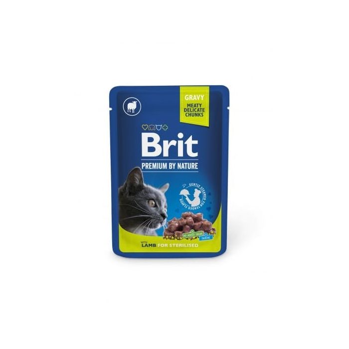 BRIT PREMIUM Pouch Sterilized 24x100g dla kotów sterylizowanych
