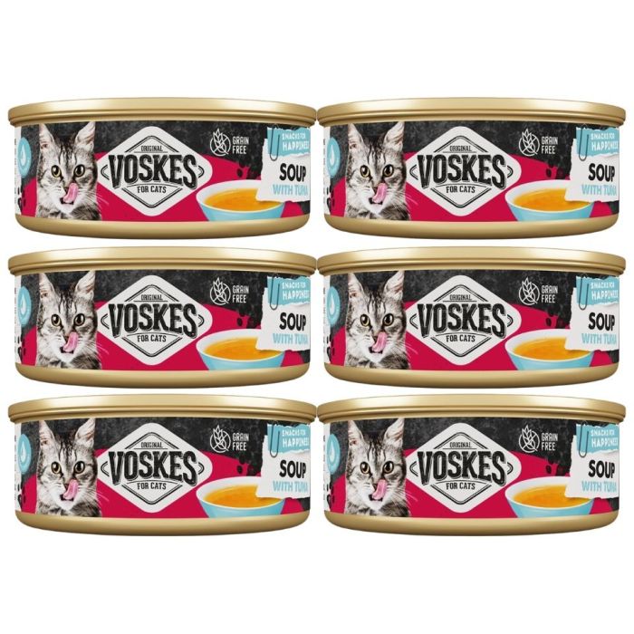 VOSKES Soup with Tuna 6x50 g zupa z tuńczykiem dla kotów