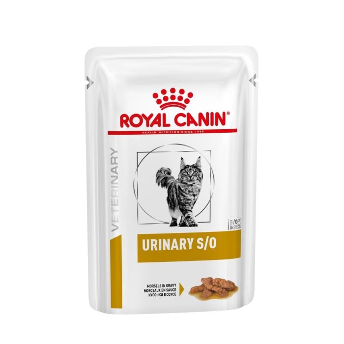 ROYAL CANIN Veterinary Diet Feline Urinary S/O mokra karma dla dorosłych kotów ze schorzeniami dolnych dróg moczowych
