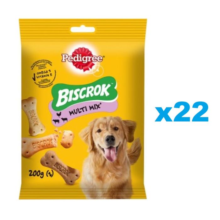 PEDIGREE Multi biscrok przysmak dla psa 22x200 g