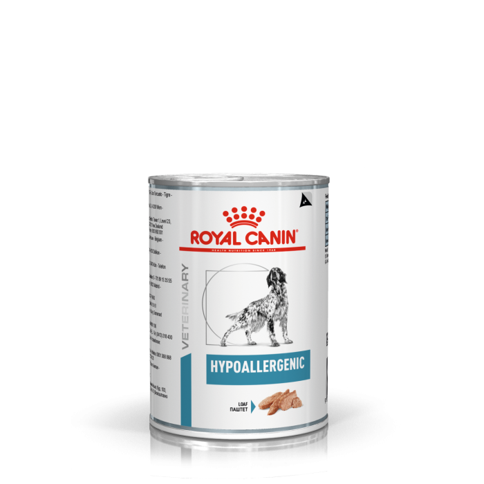 ROYAL CANIN Dog Hypoallergenic 6 x 400 g mokra karma dla dorosłych psów z niepożądanymi reakcjami na pokarm