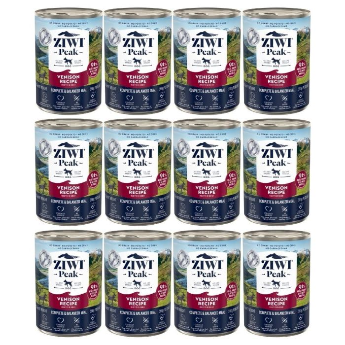ZIWIPEAK Dog Venison Dziczyzna 12 x 390 g