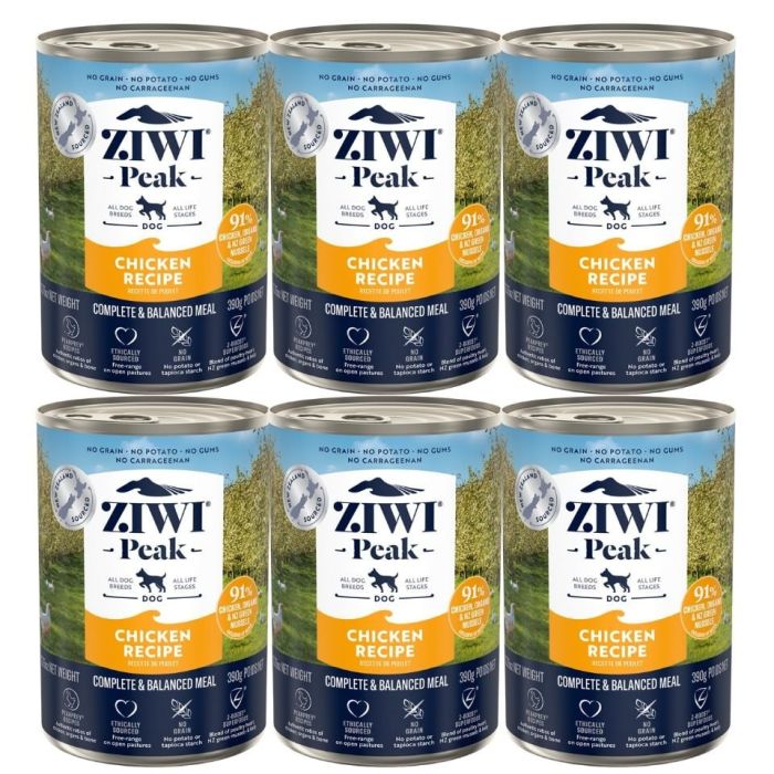 ZIWIPEAK Dog Chicken Kurczak 6x390 g