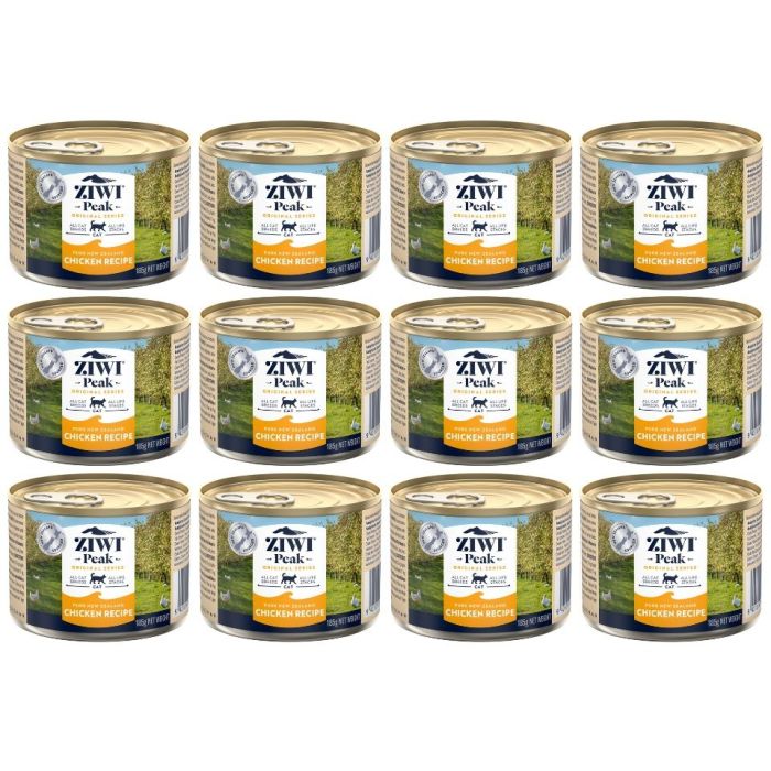 ZIWIPEAK Cat Chicken Kurczak 12 x 185 g