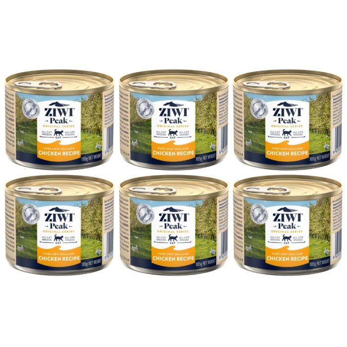 ZIWIPEAK Cat Chicken Kurczak 6x185 g