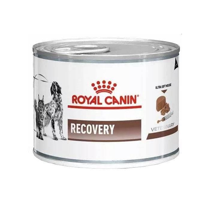 ROYAL CANIN Recovery 12 x 195 g mokra karma dla psów i kotów w okresie rekonwalescencji 	