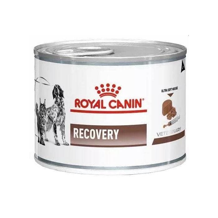 ROYAL CANIN Vet dog/cat recovery mokra karma dla psów i kotów w okresie intensywnej terapii i po zabiegach chirurgicznych, w okresie rekonwalescencji