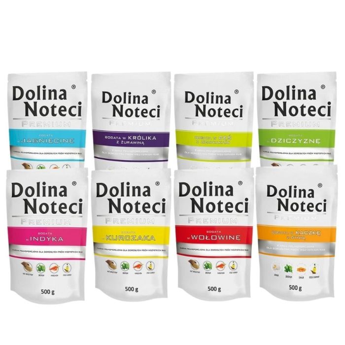 DOLINA NOTECI Premium Mix smaków 30x500g bez ryb