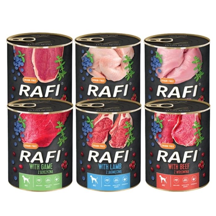 RAFI Premium Mix smaków 24x800g