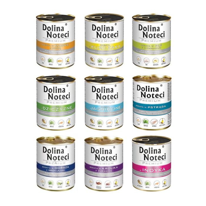 DOLINA NOTECI Mix smaków 800 g x 27 sztuk