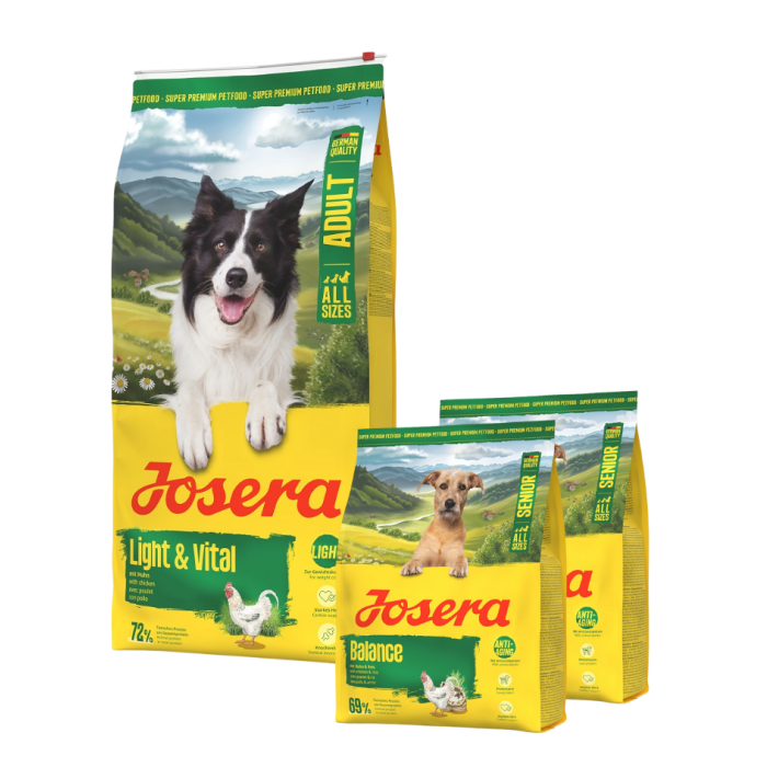 JOSERA Light Vital 12,5kg dla psów wspomagająca kontrolę masy ciała + 2x900g karmy GRATIS