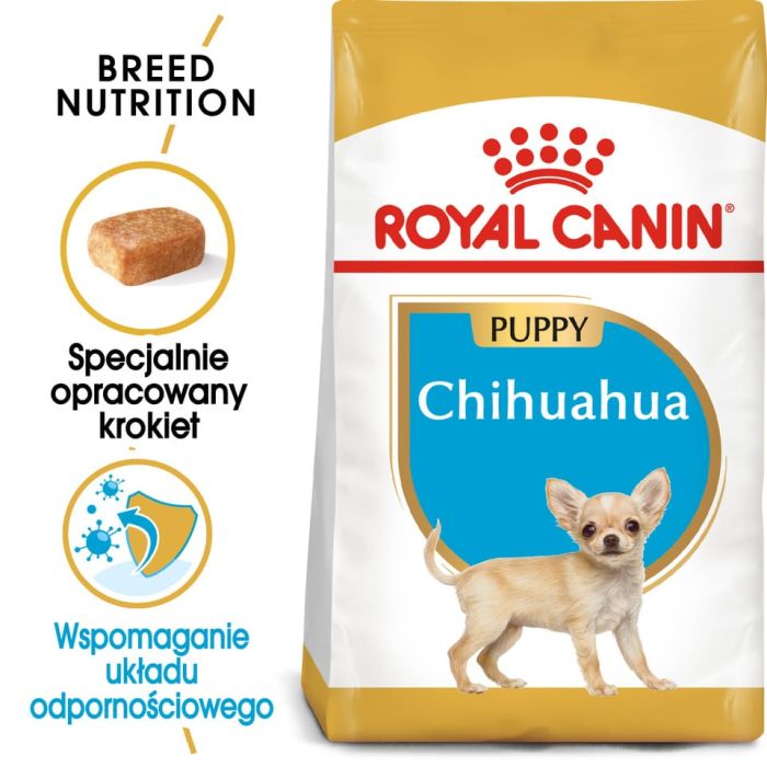 ROYAL CANIN Chihuahua Puppy junior 6x500 g karma sucha dla szczeniąt do 10 miesiąca rasy chihuahua
