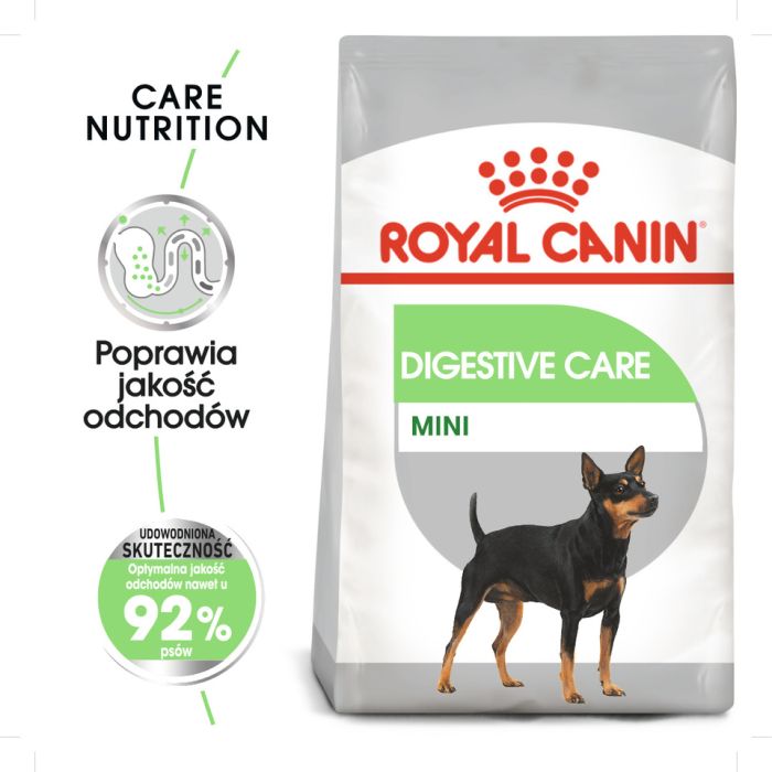 ROYAL CANIN CCN Mini Digestive Care karma sucha dla psów dorosłych, ras małych o wrażliwym przewodzie pokarmowym 2x1 kg