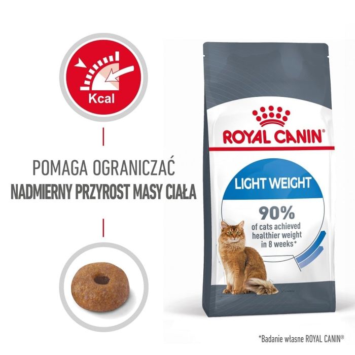ROYAL CANIN  Light Weight Care 12x400 g karma sucha dla kotów dorosłych, utrzymanie prawidłowej masy ciała