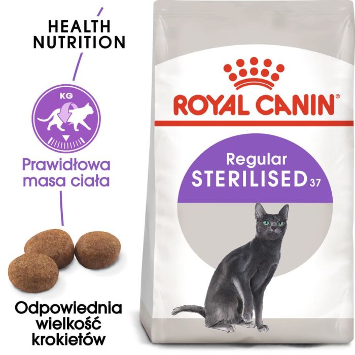 ROYAL CANIN  Sterilised 12x400 g karma sucha dla kotów dorosłych, sterylizowanych