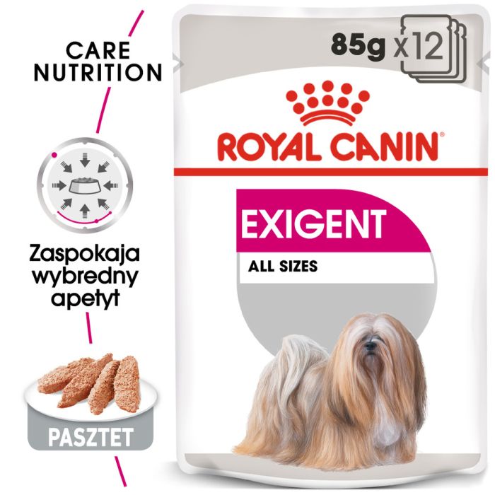 ROYAL CANIN Exigent karma mokra - pasztet dla psów dorosłych, wybrednych 24 x 85 g
