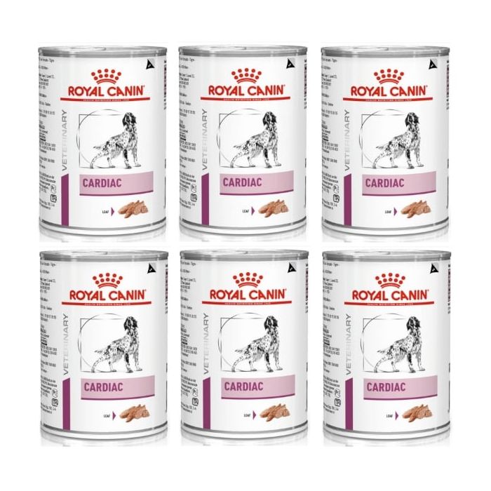 ROYAL CANIN Cardiac Canine karma mokra dla dorosłych psów z niewydolnością serca 410 g x 6