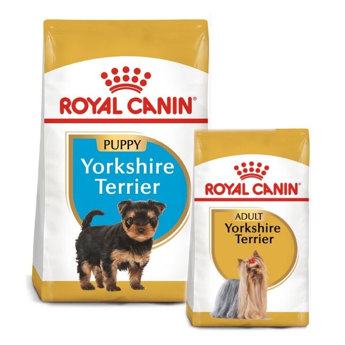 ROYAL CANIN Yorkshire Terrier Junior 7.5 kg + karma następna 0.5 kg