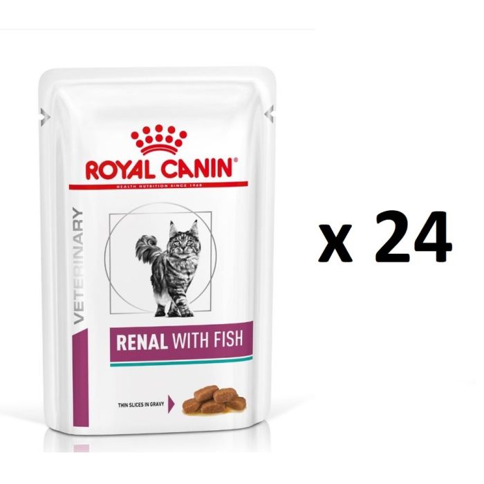 ROYAL CANIN Renal Feline Fish 24 x 85 g