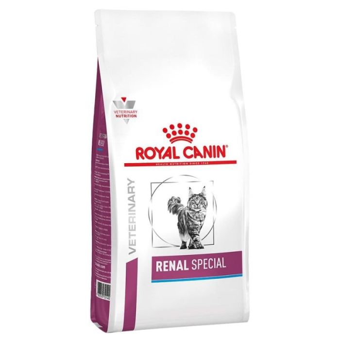 ROYAL CANIN Cat renal special 6x400 g sucha karma dla kotów do stosowania w przypadku przewlekłej lub ostrej niewydolności nerek