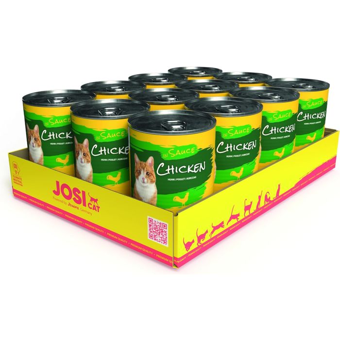JOSERA JosiCat Kurczak w sosie 12 x 415g dla dorosłego kota
