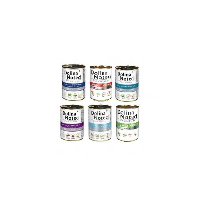 DOLINA NOTECI Mix smaków bez drobiu 400 g x 30 sztuk