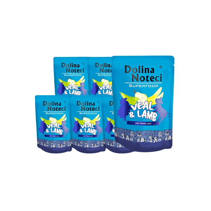 DOLINA NOTECI SuperFood Cielęcina i jagnięcina 10x300 g