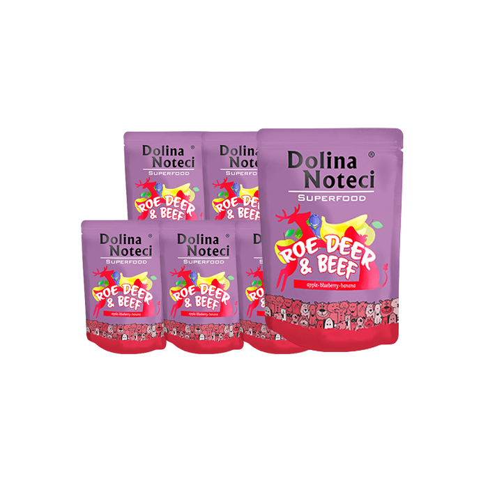 DOLINA NOTECI SuperFood Sarna i wołowina 10x300 g