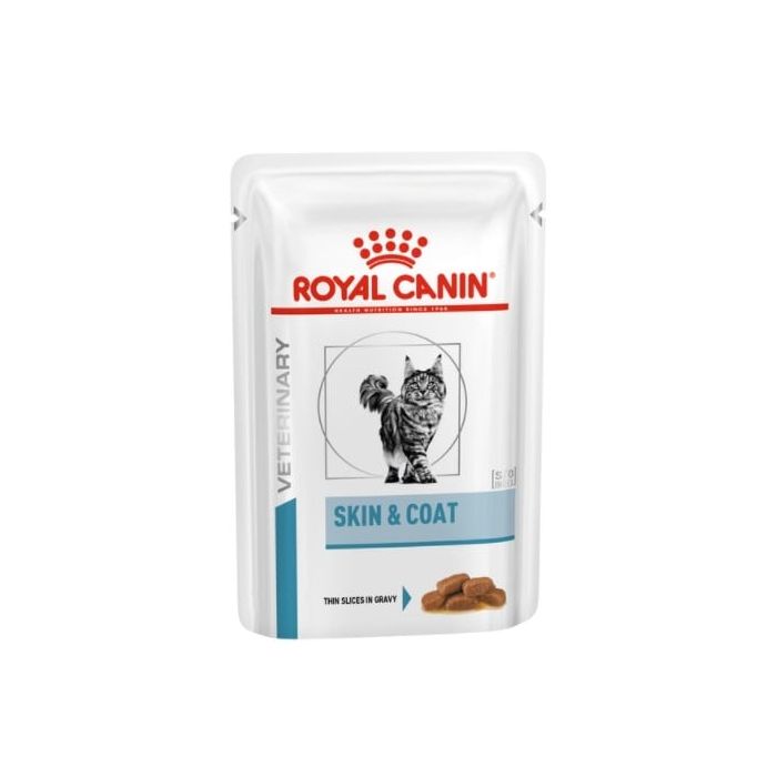 ROYAL CANIN Cat Skin & Coat  24 x 85 g mokra karma dla dorosłych kotów o wrażliwej skórze