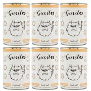 GUSSTO Cat Fresh Calf mokra karma dla kotów cielęcina 6x400 g