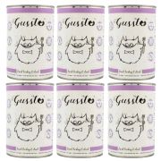 GUSSTO Cat Fresh Turkey & Duck mokra karma dla kotów indyk i kaczka 6x400 g