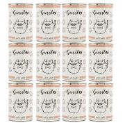 GUSSTO Cat Fresh Calf & Rabbit mokra karma dla kotów cielęcina i królik 12x400 g