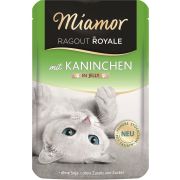 MIAMOR Ragout Royale in Jelly Rabbit saszetka w galaretce królik dla kotów 100 g